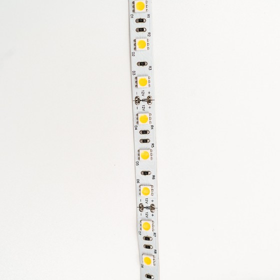 Fita Led Br. Frio 5050 60/leds/mt 6000-6500K - 72W -12V - IP20 - DV-PCB106