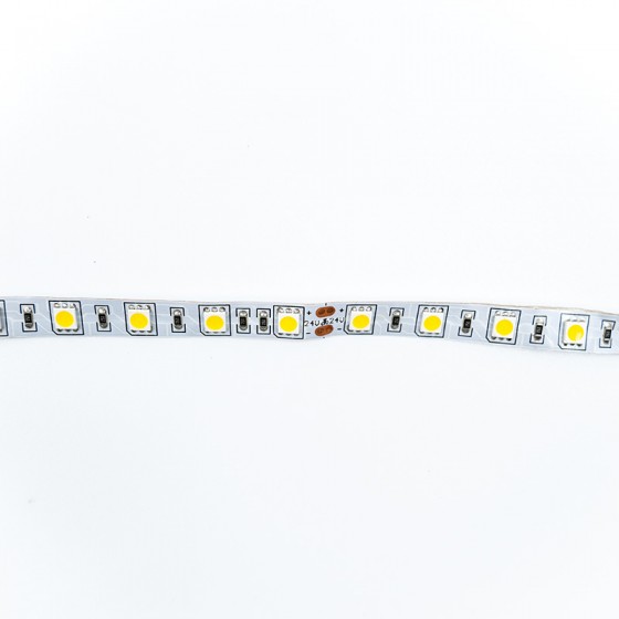 Fita Led Branco SMD 5050 - 60leds/mt - 6500K - 24V - 55W - IP20